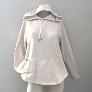 Tek Gear Ultrasoft Fleece Hoodie M Thumb Hole Cuffs Athleisure Pullover Cozy‎